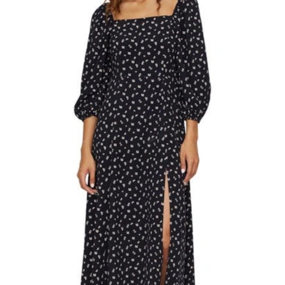 NWT Sanctuary Lindsey Long Sleeve Midi Dress - Picture 1 of 7